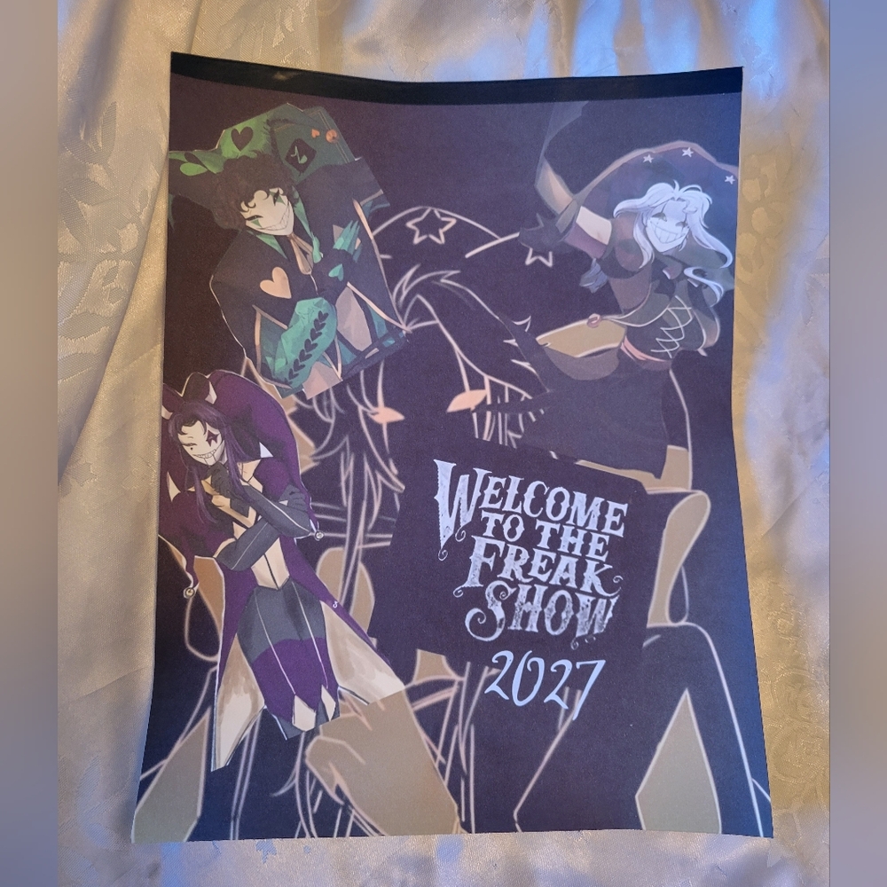 💀NEW 💀  The Freak Circus 2027 Calendar